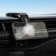 Автомобільний тримач із бездротовою зарядкою Hoco HW29 Totem ring magnetic wireless (center console) 4.5-7" 15W Black - изображение 8