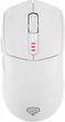 Mysz Genesis Zircon 500 Wireless/Bluetooth/USB White (NMG-2114) - obraz 1