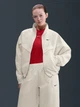 Спортивная ветровка для бега женская Nike W Nsw Nk Liq Shine Wr Jkt HV2467-133 S Бежевая (0198485085121) - изображение 1