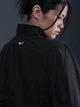 Спортивная ветровка для бега женская Nike W Nsw Logo Os Track Jkt HV4107-010 L Черная (0198485096776) - изображение 7