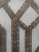 Штора жаккардовая Soft 150×240 см 1шт, серая с дизайнерской вышивкой для спальни и гостиной - изображение 5