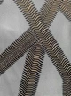 Штора жаккардовая Soft 150×240 см 1шт, серая с дизайнерской вышивкой для спальни и гостиной - изображение 6