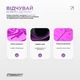 Килимок для йоги професійний EasyFit Pro каучук 5 мм Фіолетовий - зображення 4