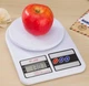 Весы кухонные электронные для продуктов на батарейках SF-400 на 10 кг Белый - изображение 3