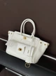 Сумка женская Bel Air Tote Bag - Premium белый золото средний Баленсиага - изображение 1