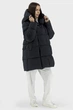 Зимовий пуховик casual з качиним пухом та капюшоном Basic (чорний, S), 107107, 106575 - изображение 3