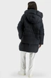 Зимовий пуховик casual з качиним пухом та капюшоном Basic (чорний, S), 107107, 106575 - изображение 4