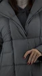 Зимовий пуховик casual з качиним пухом та капюшоном Basic (сірий, XL), 107118, 106575 - изображение 5