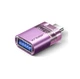 Адаптер-переходник JSAUX Type-C to USB 3.0, 5Gbps, purple - изображение 1