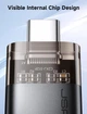 Адаптер-переходник JSAUX Type-C to USB 3.0, 5Gbps, black - изображение 3