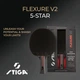 Ракетка для настільного тенісу Stiga Flexure 5 Star ver.2 FL - зображення 7