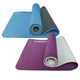 Коврик спортивный Toorx Yoga Professional TPE 183 х 60 х 0,6 см для йоги и фитнеса Burgundi/Perla (MAT-184) - изображение 2