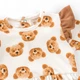 Боди Dexter`s-платье для девочки с крылышками и повязкой с мишками girl bears 74 см молочный - изображение 2