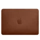 Кожаный чехол для MacBook Air 15-inch (2023) Светло-коричневый - изображение 6