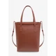 Кожаный шоппер Nancy светло-коричневый - изображение 1
