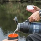 Термос с двойной вакуумной стенкой Зеленый 2000 ml - изображение 3