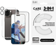 Комплект панель + скло CARE by PanzerGlass Flagship 3-in-1 Bundle для Apple iPhone 16 Pro Max Transparent (B1356+2864+1286) - зображення 5