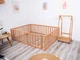 Детский деревянный манеж-кровать Монтессори BUSY WOOD напольная Модель 6.2 190x80 см Натуральное дерево - изображение 9