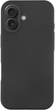 Etui 4smarts Silicone Case Cupertino do Apple iPhone 17 Black (4252011911967) - obraz 1