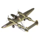 Металлический 3D конструктор "Истребитель P-38 Lightning", Metal Earth, ICX143 - изображение 4