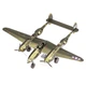Металлический 3D конструктор "Истребитель P-38 Lightning", Metal Earth, ICX143 - изображение 5