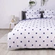 Постельное белье ТЕП Happy Sleep Perfect Dots евро наволочки 50х70 см Белый с синим (17810200215) - изображение 5