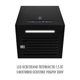 Вытяжка Perfelli DESIGN QUATTRO 41 NERO SILENZIO - изображение 4