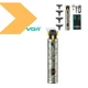 Тример VGR V-974 GREEN 8000 RPM, 4 насадки, LED display (46239-V-974 GREEN_1008) - изображение 2
