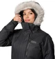 Женская зимняя куртка парка с мехом Columbia Suttle Mountain Omni-Shield Omni-Heat L черная (1799751011) - изображение 4