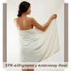Набор 3 бамбук / хлопок полотенец Lovely Svi для ванной, отелей, SPA, саун 70x140 см, 50x90 см, 35x35 см Бежевый - изображение 4