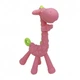 Силиконовый прорезыватель "Жираф" MGZ-0423(Pink) без футляра - изображение 1