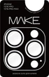 Защитное стекло на камеру MAKE Camera Glass для смартфона Apple iPhone 17 Pro/Pro Max White (MGC-AI17P/PMWH) - изображение 2