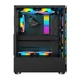Корпус 1stPlayer V2-A-BK-4F1 Black без БЖ - зображення 3
