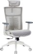 Крісло офісне OfficePro Balance OC620-W-LG-LG - зображення 6