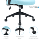 Крісло офісне OfficePro Harmony OC310-B-BL-BL - изображение 15