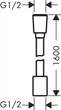 Шланг для душу Hansgrohe Designflex 160 см 28260340 - зображення 10