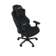 Игровое кресло Anda Seat Kaiser Frontier Fabric Black Size XL нагрузка до 180 кг, лён, пена, гарантия 24 мес, наклон спинки 155 °, рост до 200 см - изображение 3