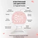 Молокоотсос электрический LELIK™ Pure Lacto с функцией массажа и стимуляцией лактации, белый + Подарок пакеты для хранения грудного молока LELIK™ BPA Free, двухслойные, сертифицированные, 150 мл, 30 шт. - изображение 4