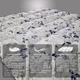Кассетное пуховое одеяло Sonya Tex Blue Flowers, полуторное, 140х205 см, ST-0000004 - изображение 4