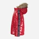 Детская зимняя стеганная куртка для девочки Tommy Hilfiger 95376317 116 см Красная (1159837677) - изображение 3