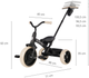 Rowerek trójkołowy Qplay Elite Pro Black (5061047480649) - obraz 10