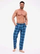 Пижамные штаны мужские хлопковые Cornette Mens sleepwear 691-62 B25 M Голубо-синие (5902458272549) - изображение 2