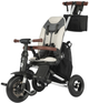 Rowerek trójkołowy Qplay Nova Deluxe Beige (5061047482001) - obraz 7