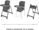 Стульчик для кормления KinderKraft Tulo Grey (00-00305344) - изображение 5