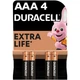 Батарейки Duracell Plus AAA LR03 MN2400 (мизинчиковые ААA) 1,5 В, Бельгия — набор 4 шт - изображение 1