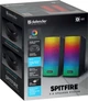 Акустическая система Defender Spitfire 6W LED Bluetooth USB Black (4745090823882) - изображение 13