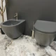 Підвісний унітаз VBI VULCANO GREY MATT - зображення 6