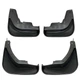 Брызговики MGC AUDI A6 C6 (Ауди) 2004-2011 г.в. комплект 4 шт 4F0075101, 4F0075111 - изображение 2