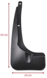 Брызговики MGC TOYOTA RAV4 XA40 2016-2018 г. в. комплект 4 шт PW3890R000 - изображение 4