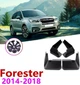 Брызговики MGC Subaru Forester SJ 2013-2018 г.в. Европа комплект 4 шт J1010SG250MC J1010SG251MC J1010SG301 - изображение 4